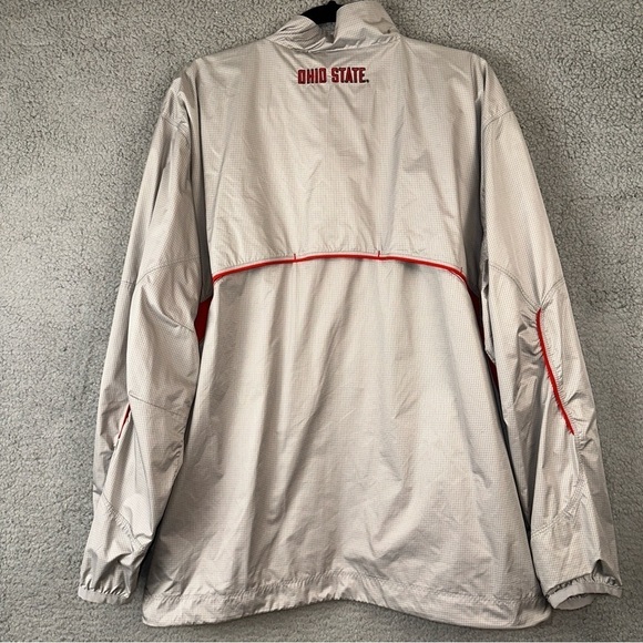 Nike Mens Large Storm-Fit‎ Jacket The Ohio State Windbreaker Activewear Pullover - Picture 4 of 14